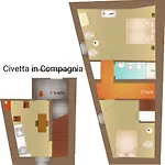 Le Residenze Ristori コルトーナ